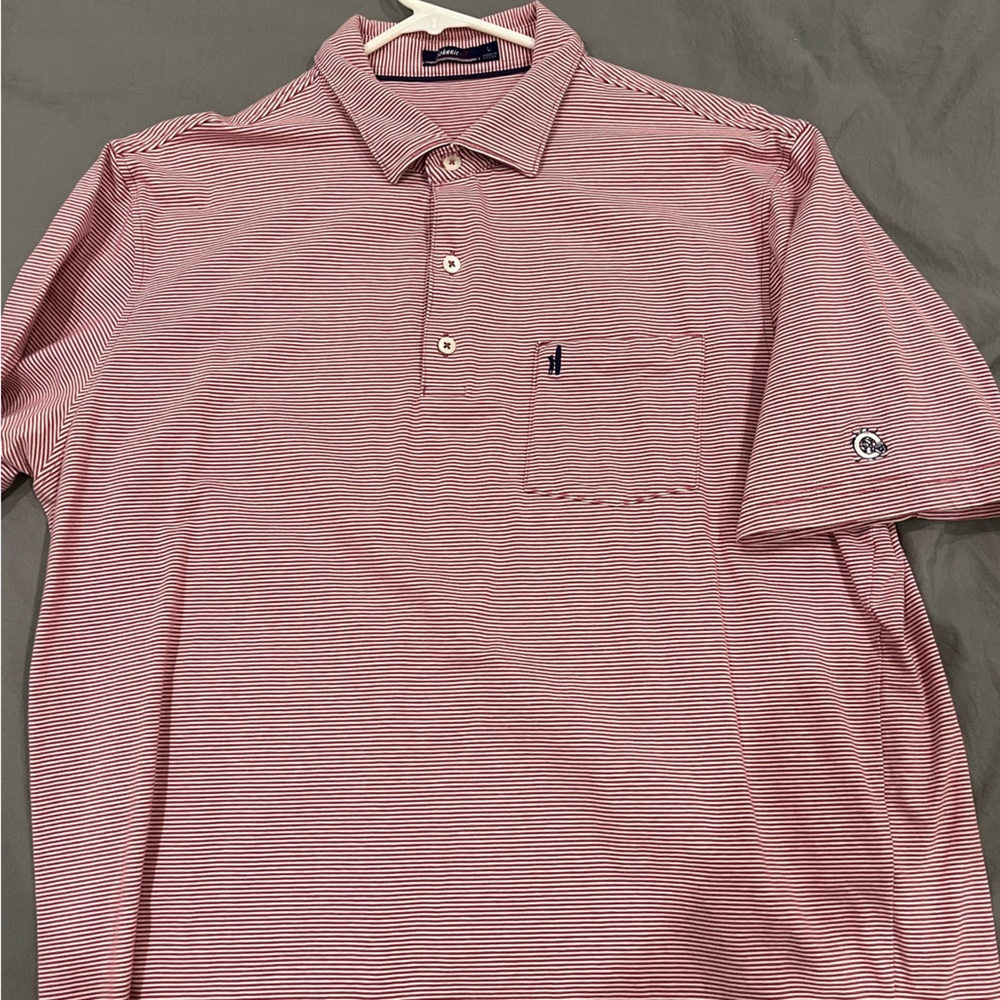 Johnnie-O Golf Polo Size Large